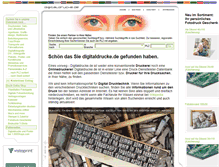 Tablet Screenshot of digitaldrucke.de